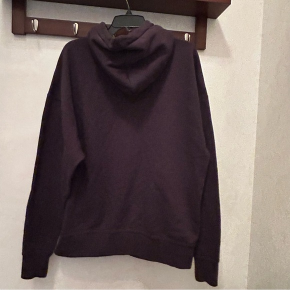 Iconic Isabel marant Miley logo hoodie sweatshirt in faded black size 42 US 10 - Picture 7 of 10